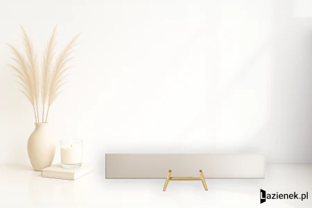 Quintessenza Pigmento Beige błyszcząca 6x37 - płytka dekoracyjna