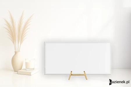 Quintessenza Riquadri Bianco błyszcząca 13.2x26.6 - płytka imitująca beton