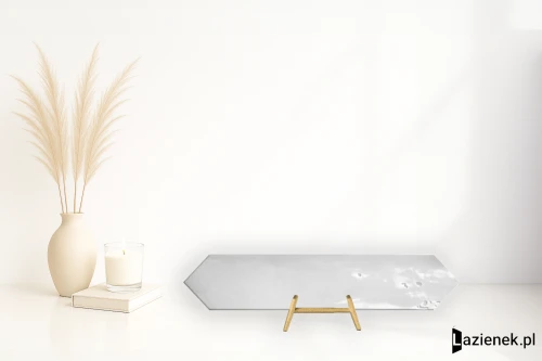 Przejdź do produktu Quintessenza Sfumature Bianco błyszcząca 6.5x33 cm gr. 9 mm - płytka rektyfikowana/SFM101L