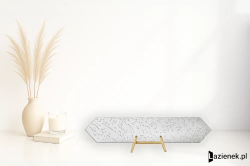 Przejdź do produktu Quintessenza Sfumature Bianco błyszcząca 6.5x33 cm gr. 9 mm - płytka rektyfikowana/SFM108L