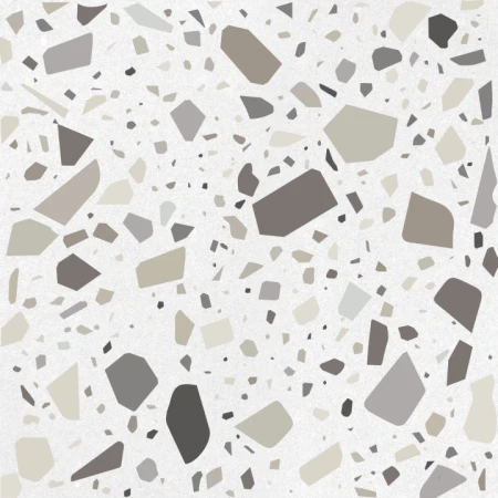Quintessenza Confetti Bianco.Beige 18.6x18.6 - płytka imitująca kamień