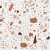 Quintessenza Confetti Bianco.Cotto 18.6x18.6 - płytka imitująca kamień