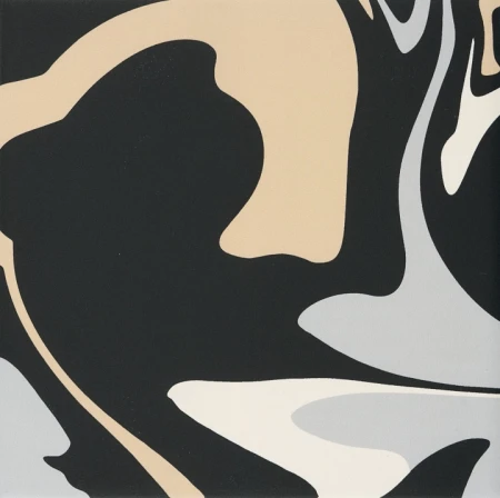 Quintessenza Fluid Black Coffee 18.6x18.6 - płytka dekoracyjna