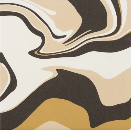 Quintessenza Fluid Choco Moka 18.6x18.6 - płytka dekoracyjna