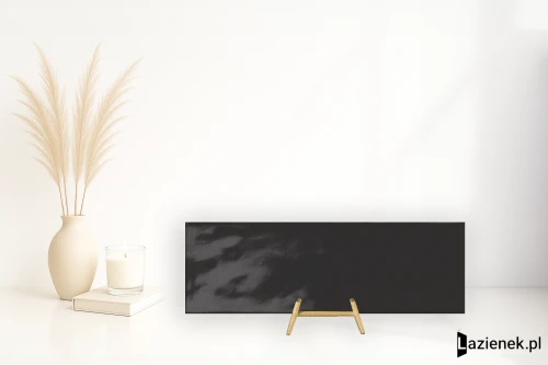 Przejdź do produktu Ragno Brick Glossy Black matowa 10x30 cm gr. 8 mm - płytka nierektyfikowana / R4GN