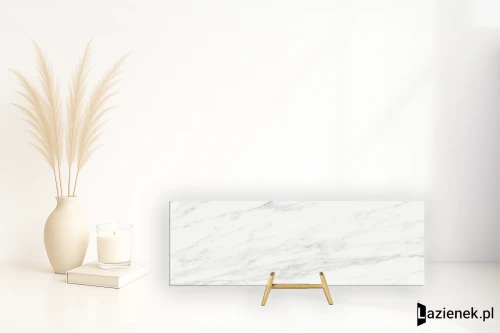Przejdź do produktu Ragno Imperiale Bianco błyszcząca 30x90 cm gr. 10 mm - płytka rektyfikowana / R74D