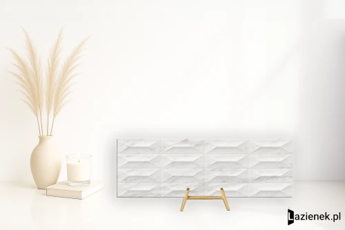 Przejdź do produktu Ragno Imperiale Bianco błyszcząca 30x90 cm gr. 10 mm - płytka rektyfikowana / R755