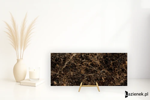 Przejdź do produktu Ragno Incanto Emperador błyszcząca 120x278 cm gr. 6 mm - płytka rektyfikowana / R8T0