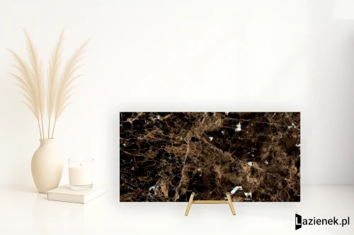 Przejdź do produktu Ragno Incanto Emperador błyszcząca 30x60 cm gr. 10 mm - płytka rektyfikowana / R91K