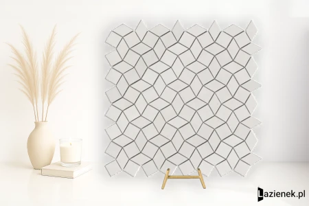 Ragno Mixed Bianco 40x40 - płytka nierektyfikowana - płytka imitująca beton