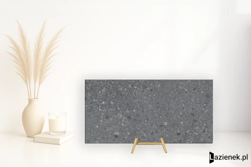 Przejdź do produktu Ragno Realstone_Ceppo Antracite matowa r 10 90x180 cm gr. 9 mm - płytka rektyfikowana / RCXH