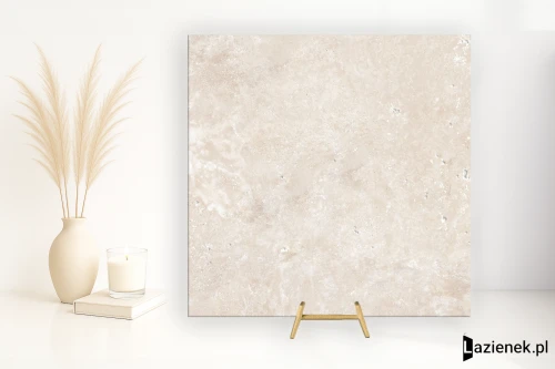Przejdź do produktu Ragno Realstone_Travertino Cross Bianco matowa 75x75 cm gr. 9 mm - płytka rektyfikowana / RCPY