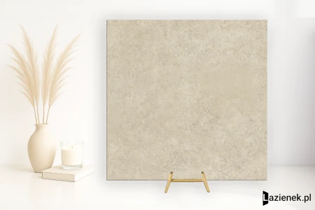 Ragno Tiempo Beige strukturalna 60x60 - płytka imitująca kamień