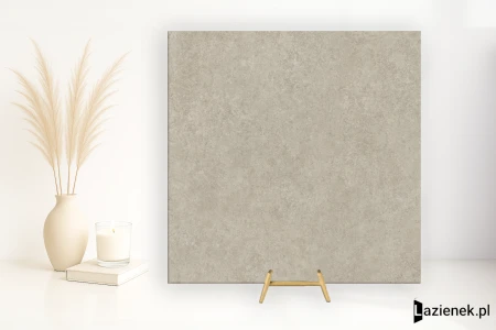 Ragno Tiempo Taupe strukturalna 100x100 - płytka imitująca kamień