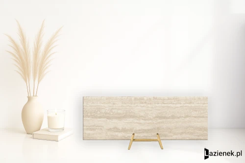 Przejdź do produktu Ragno Travertino Wall Vein Beige matowa 40x120 cm gr. 9 mm - płytka rektyfikowana / RCUJ