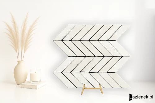 Przejdź do produktu Marazzi Alchimia White matowa 30x37 cm gr. 7 mm - płytka nierektyfikowana/M3SC