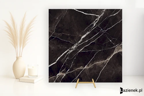 Przejdź do produktu Marazzi Allmarble Calacatta Black satynowa 120x120 cm gr. 10 mm - płytka rektyfikowana/MQ25