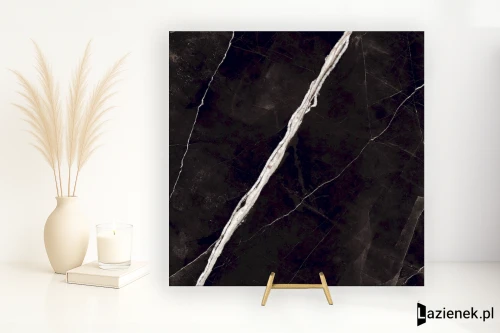 Przejdź do produktu Marazzi Allmarble Calacatta Black satynowa 60x60 cm gr. 10 mm - płytka rektyfikowana/MEM2