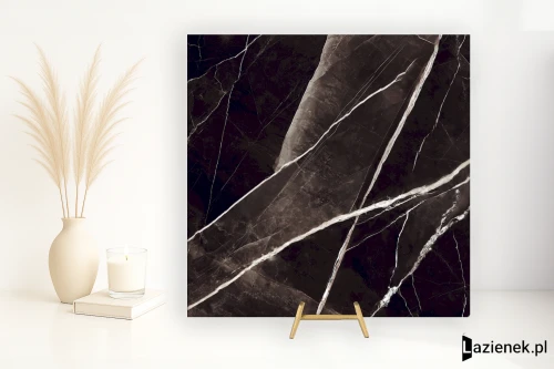 Przejdź do produktu Marazzi Allmarble Calacatta Black strukturalna 120x120 cm gr. 10 mm - płytka rektyfikowana/MQ2C