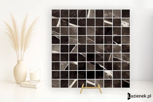 Przejdź do produktu Marazzi Allmarble Calacatta Black satynowa 30x30 cm gr. 10 mm - płytka nierektyfikowana/MEZE