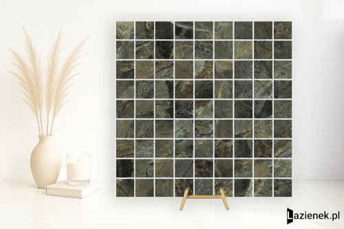 Przejdź do produktu Marazzi Allmarble Verde Borgogna satynowa 30x30 cm gr. 10 mm - płytka nierektyfikowana/MEZ7