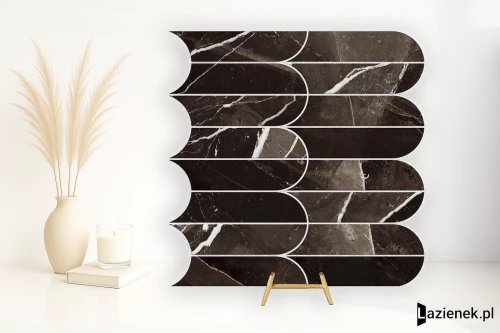 Przejdź do produktu Marazzi Allmarble Calacatta Black satynowa 29.8x29.8 cm gr. 10 mm - płytka nierektyfikowana/MEZR