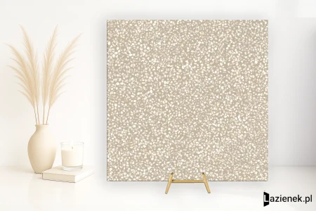 Marazzi Art Beige 60x60 - płytka imitująca lastryko