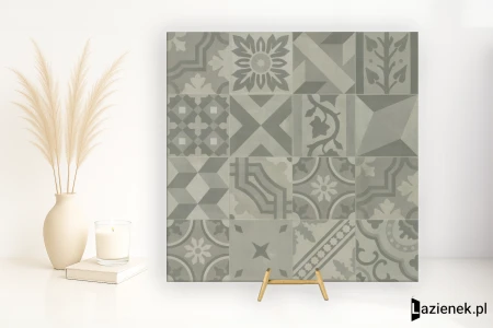 Marazzi D_Segni Blend Grigio 20x20 - płytka dekoracyjna