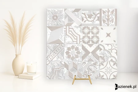 Marazzi D_Segni Blend Osso 20x20 - płytka dekoracyjna