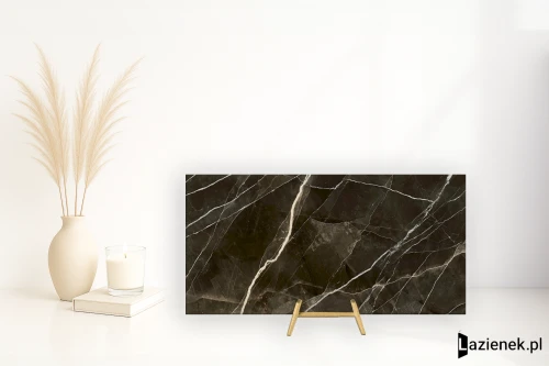 Przejdź do produktu Marazzi Grande Marble Look Calacatta Black A połysk 160x320 cm gr. 6 mm - płytka rektyfikowana/MF8U