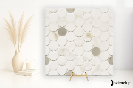 Marazzi Magnifica Calacatta Gold 31x31 - płytka imitująca marmur