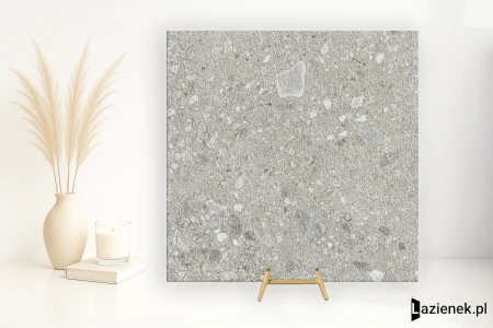 Marazzi Mystone Ceppo Di Gre Grey struktura 80x80 - płytka imitująca lastryko