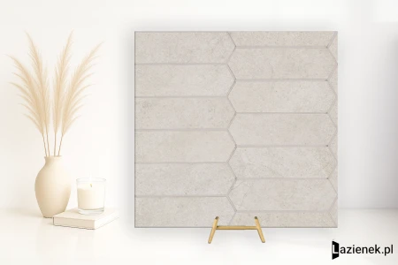 Marazzi Mystone Kashmir Bianco 29x29 - płytka imitująca kamień