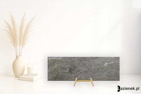 Marazzi Mystone Pietra Di Vals Antracite struktura 40x120 - płytka imitująca kamień