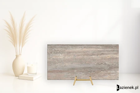Marazzi Mystone Travertino Silver 30x60 - płytka imitująca kamień