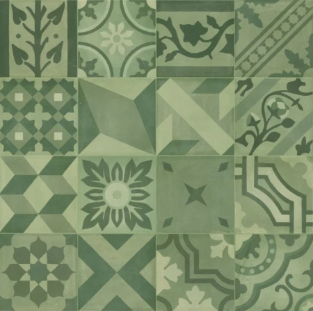 Marazzi D_Segni Blend Verde 20x20 - płytka dekoracyjna
