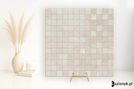 Marazzi Plaza Beige 30x30 - płytka imitująca beton
