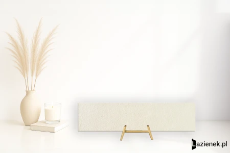 Marazzi Sistemn Bianco struktura 15x60 - płytka imitująca kamień