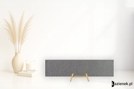 Marazzi Sistemn Grigio Scuro struktura 15x60 - płytka imitująca kamień