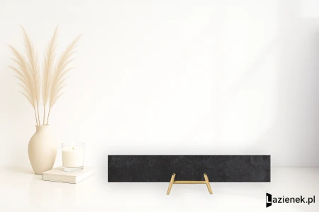 Marazzi Sistemn Nero 10x60 - płytka imitująca kamień