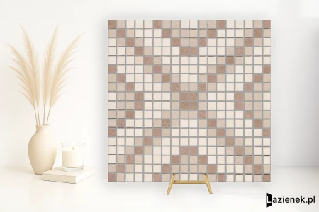 Marazzi Stone_Art Ivory/Taupe 40x40 - płytka imitująca kamień