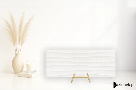 Marazzi Stream White 20x50 - płytka imitująca kamień