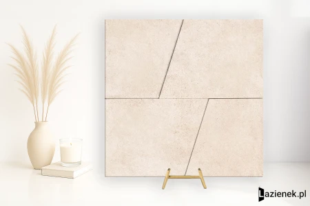 Marazzi Terratech Avorio 28.5x28.5 - płytka imitująca beton