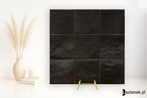 Przejdź do produktu Marazzi Zellige Carbone połysk 10x10 cm gr. 10 mm - płytka nierektyfikowana / M5S1