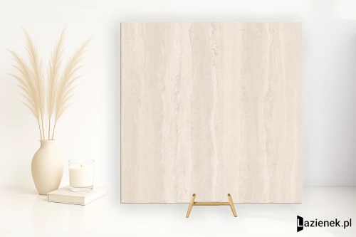 Przejdź do produktu Flaviker Double Linear Beige błyszcząca 120x120 cm gr. 9 mm - płytka rektyfikowana / FPF60014227