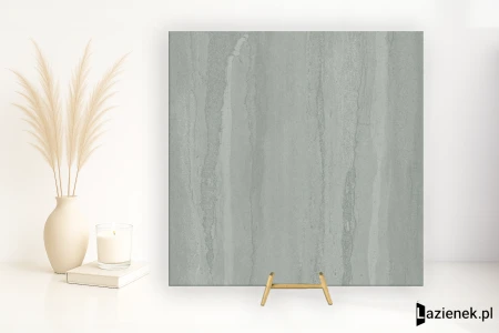 Flaviker Double Linear Mint 80x80 - płytka imitująca kamień