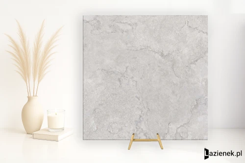 Przejdź do produktu Flaviker Double Plain Grey matowa 120x120 cm gr. 9 mm - płytka rektyfikowana / FPF60014149