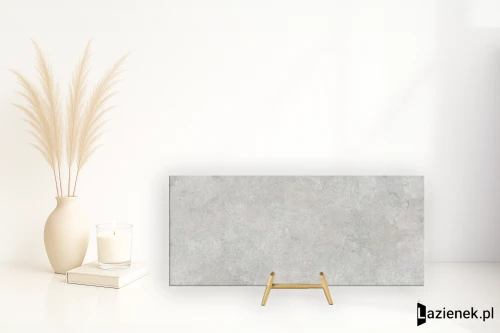 Przejdź do produktu Flaviker Double Plain Grey matowa 120x280 cm gr. 6 mm - płytka rektyfikowana / FPF60014841