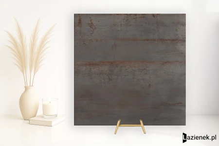 Flaviker Rebel Lead 80x80 - płytka imitująca metal