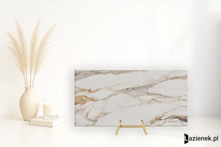 Flaviker Supreme Evo Antique White błyszcząca 160x320 - płytka imitująca marmur